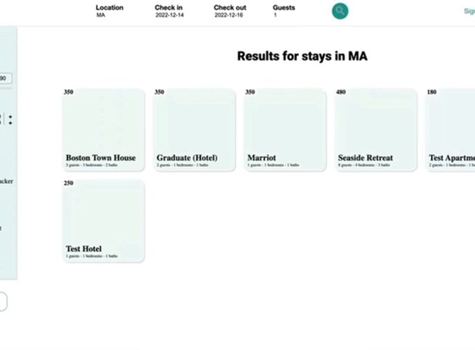 screenshot of design portfolio website